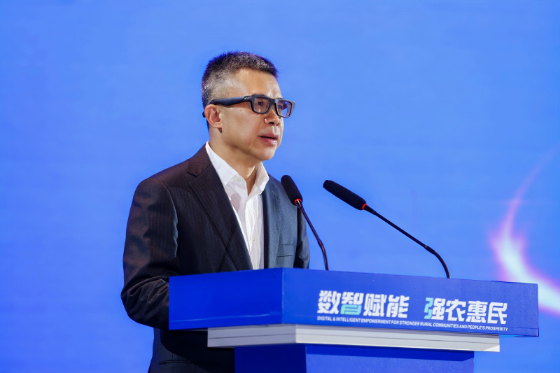 自治區農業農村廳黨組書記、廳長黃智宇發表致辭。主辦方供圖