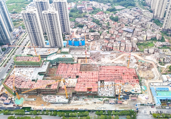 項目建設現場。中國一冶供圖