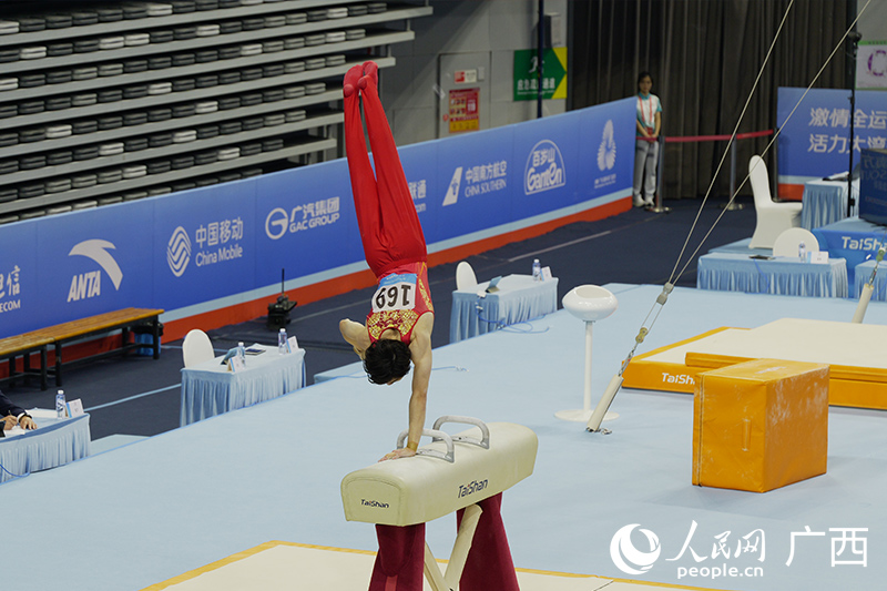 比賽現場。人民網 梁章暉攝