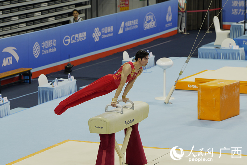 比賽現場。人民網 梁章暉攝