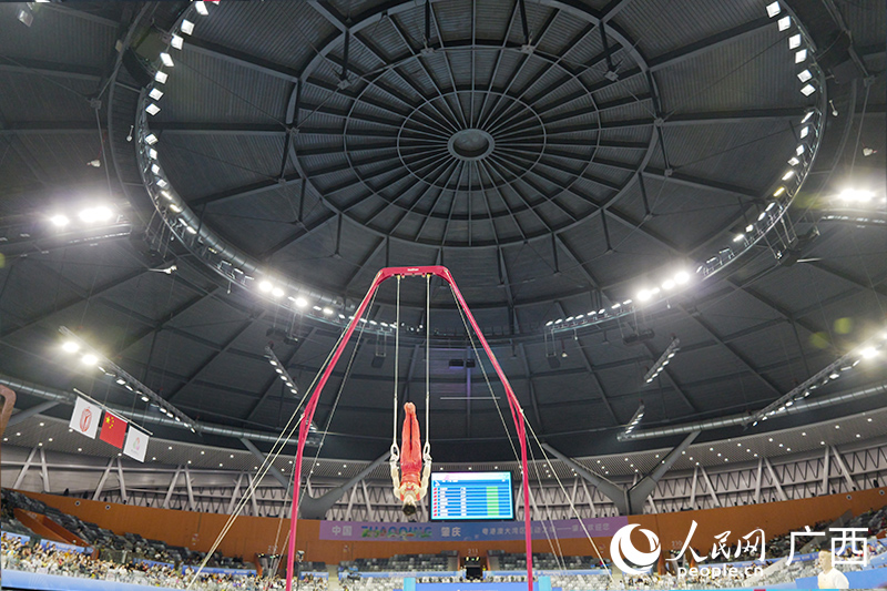 比賽現場。人民網 梁章暉攝