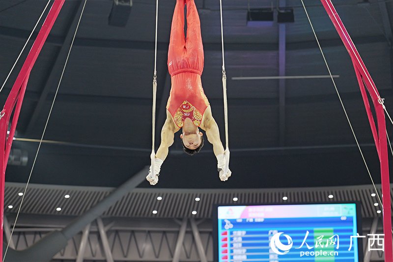 比賽現場。人民網 梁章暉攝