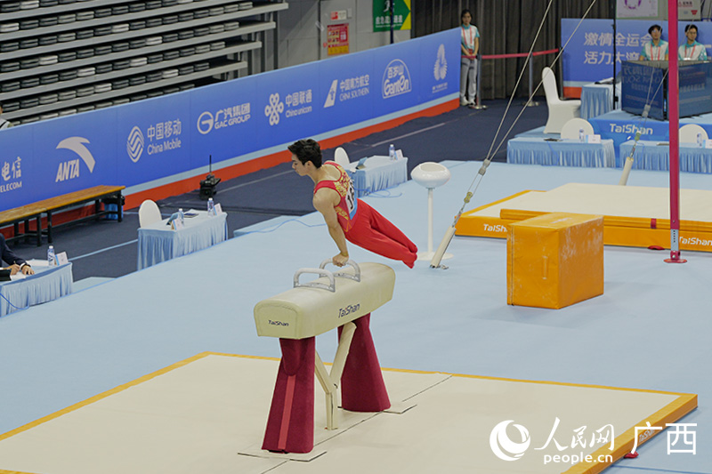 比賽現場。人民網 梁章暉攝