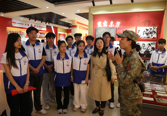 活动现场。北海职业学院供图