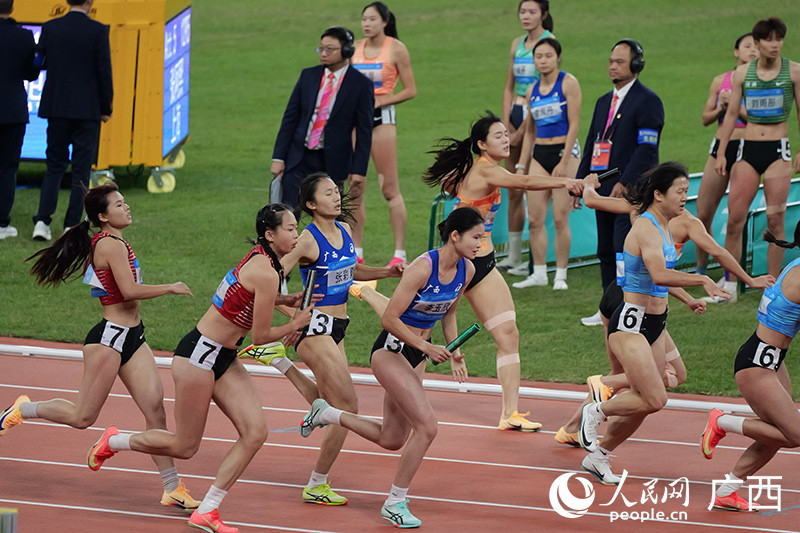 比赛现场。人民网 梁章晖摄