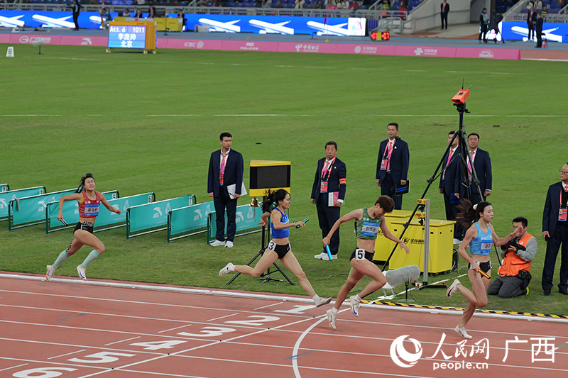 比赛现场。人民网 梁章晖摄
