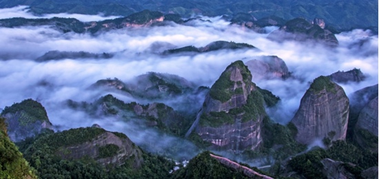 资源县八角寨景区风光