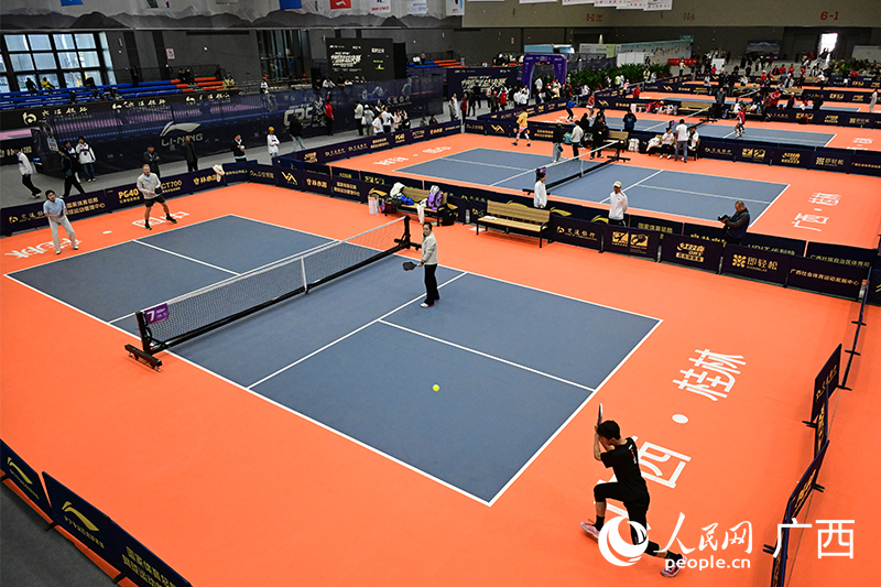 比賽現場。人民網 雷琦竣攝