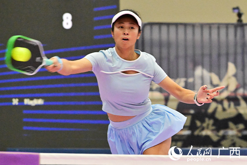 比賽現場。人民網 雷琦竣攝