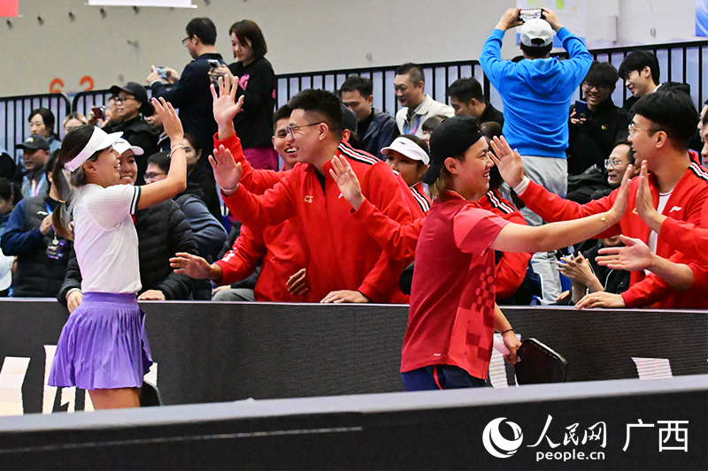 比賽現場。人民網 雷琦竣攝