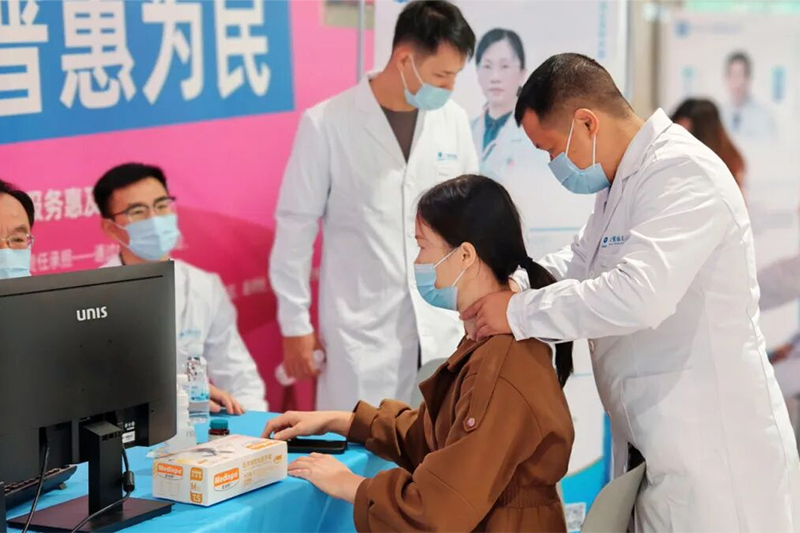 义诊活动。主办方供图