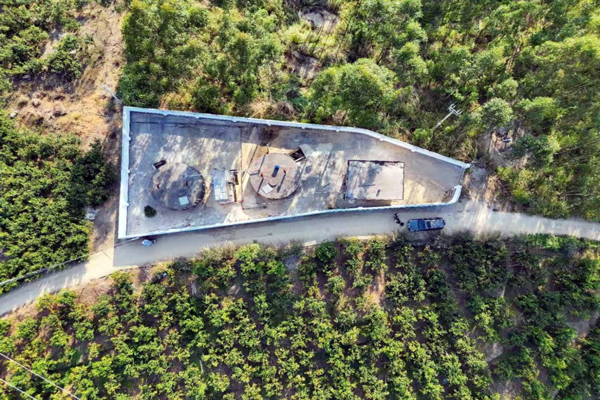 賀州市平桂區清泉村小型標准化水廠。