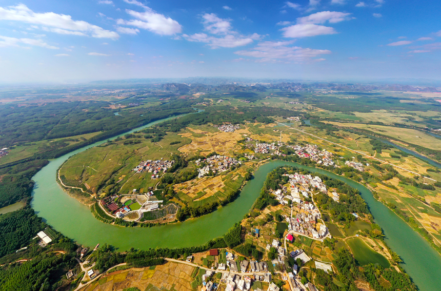 宾阳县邹圩镇清水河。