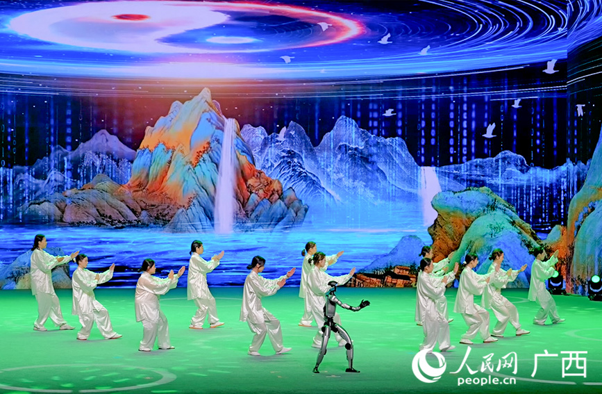 人机共武。人民网 梁章晖摄