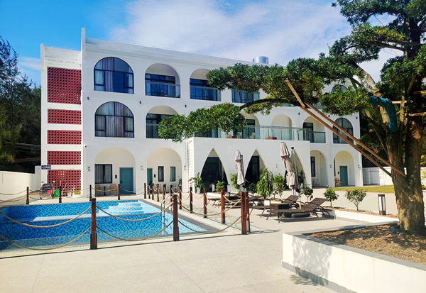 光坡镇沙螺寮村民宿。港口区融媒体中心供图