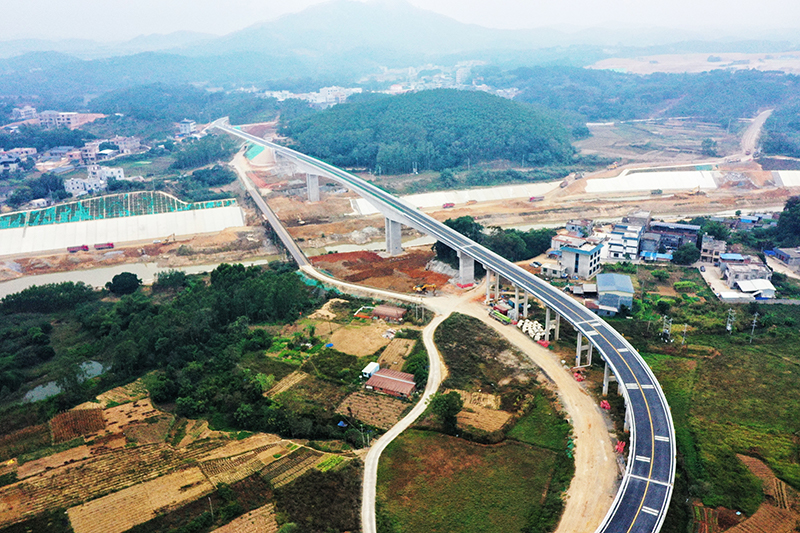 萬勝塘大橋。平陸運河集團供圖