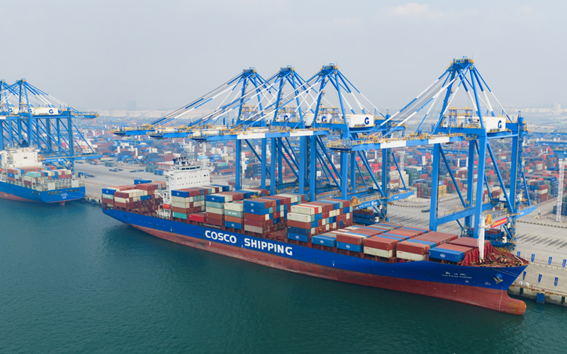 2025年西部陆海新通道班列发运货物142.5万标箱