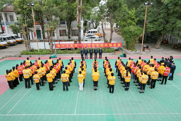 實操競賽開幕式。莫獻森攝