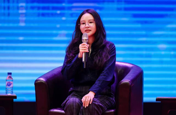 该校动画专业新媒体方向教研室主任庄凯丽应邀参与圆桌对话进行分享。北海艺术设计学院供图