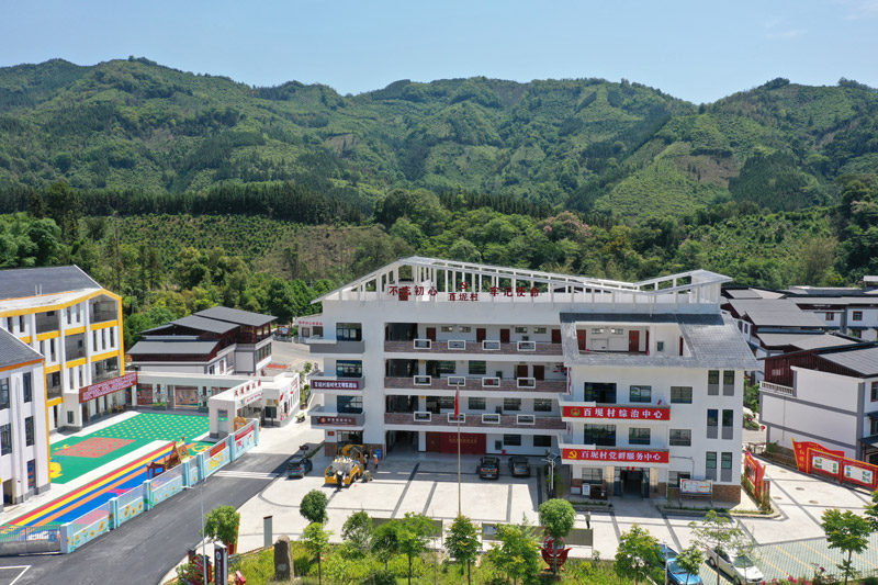 百坭村航拍。黎世磊攝