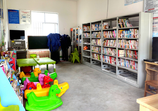 適配不同群體需求的農家書屋。馬隘鎮人民政府供圖