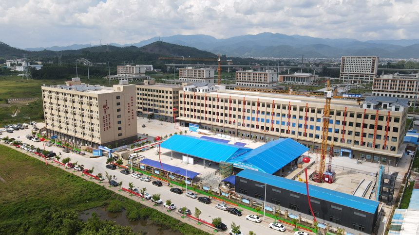 图为全区首个广西（玉林）技能人才服务产业园。玉林市融媒体中心供图