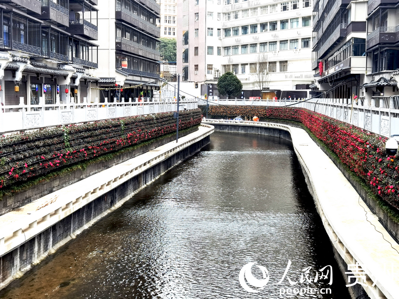 揭盖复涌的贯城河