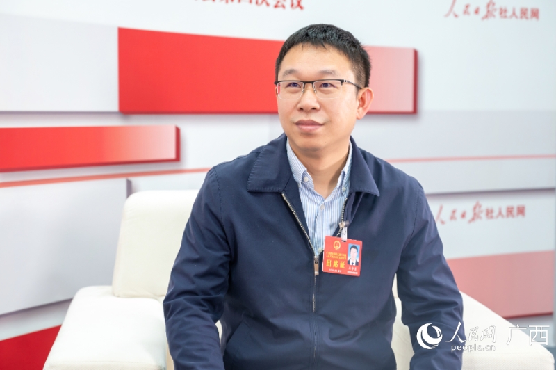 吴华勇代表。人民网记者 严立政摄