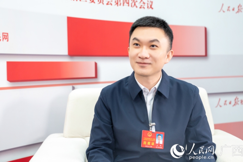 王鹏代表。人民网记者 严立政摄