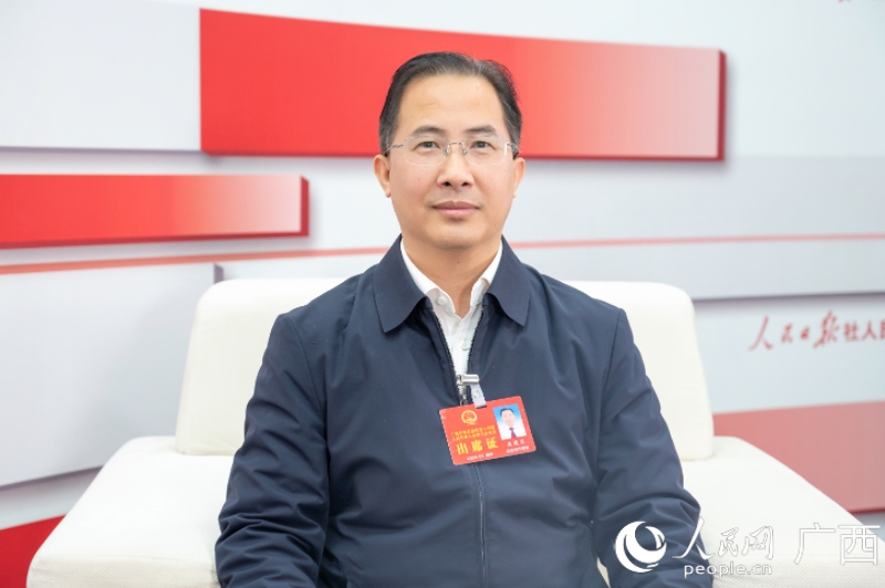 吴国军代表。人民网记者 严立政摄