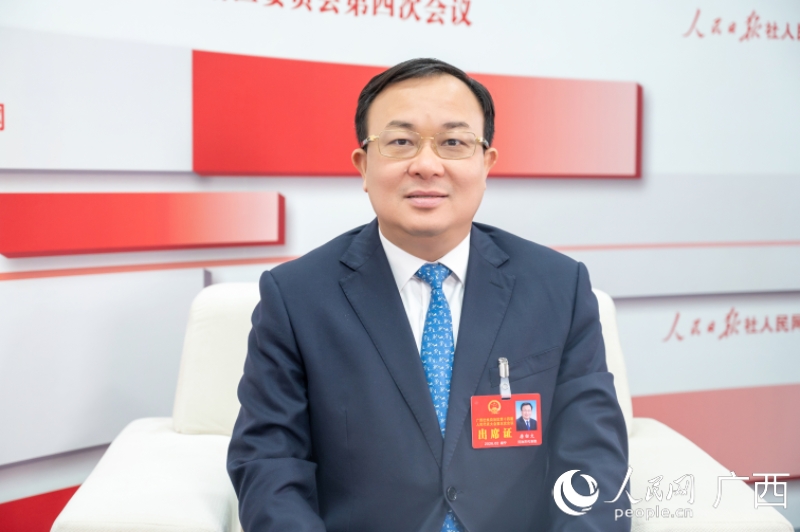 唐标文代表。人民网记者 严立政摄