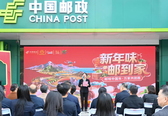 年货集市启动仪式现场。冯小懿摄