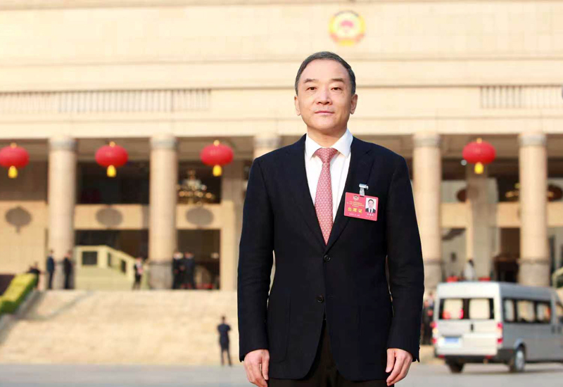 广西政协委员，中国铁塔股份有限公司广西分公司党委书记、总经理吕继兵。广西铁塔供图