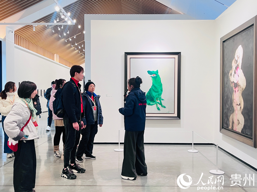 酒庄藏在艺术中心。陈洁泉摄