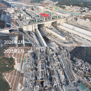 平陸運河馬道樞紐進展迅速。人民網記者 雷琦竣攝