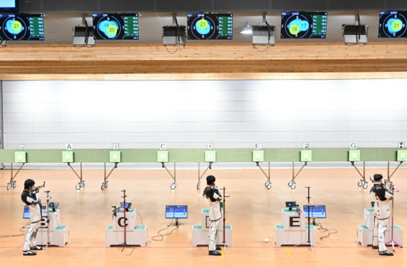 比賽現場。粟瀟攝