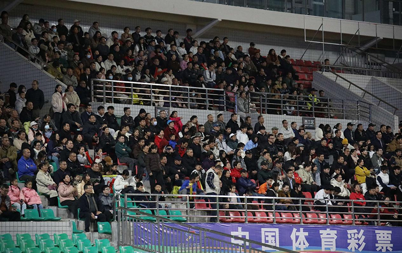 平果主场球迷。谢明佑摄
