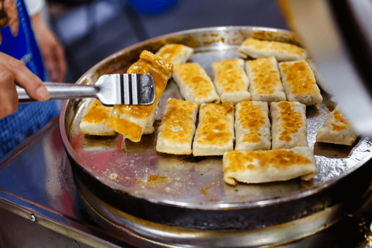 年货节现场美食