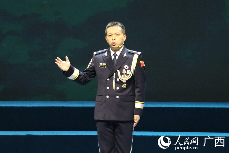 “最美基層民警”閆明。人民網 劉璐瑤攝