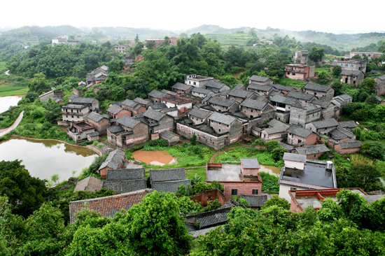 自治区级重点文物保护单位平朗镇笔山古民居。马彪摄