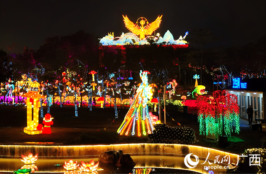 造型鮮活、寓意吉祥的主題燈組。