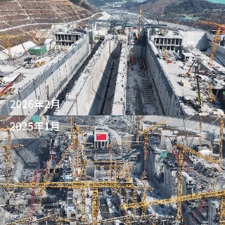 馬道樞紐一年間進展迅速。人民網記者 雷琦竣攝