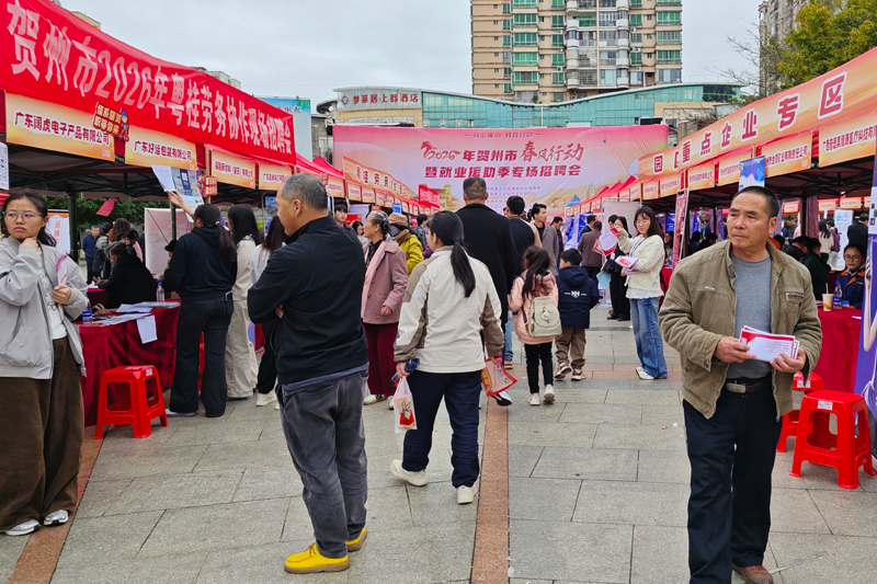 招聘會現場。盤姝吚攝
