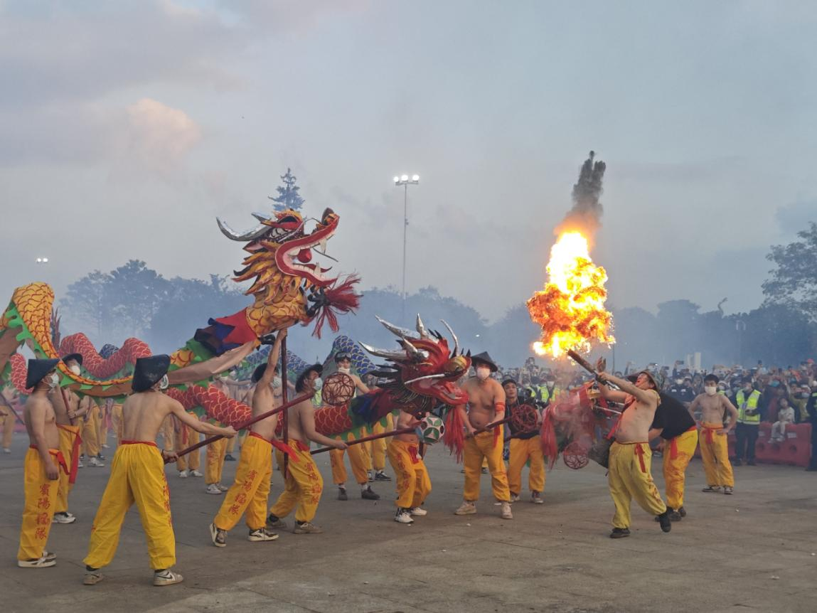 炮龍節精彩瞬間。劉如玉攝