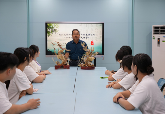 活动现场。北海职业学院供图