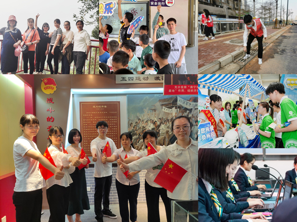 中国人寿财险广西客户联络中心服务团队风采展。中国人寿财险广西分公司供图