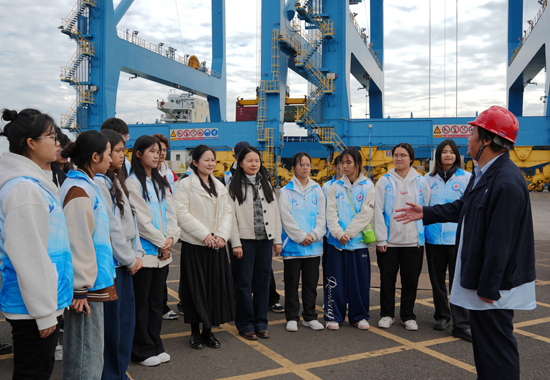 活动现场。北海职业学院供图