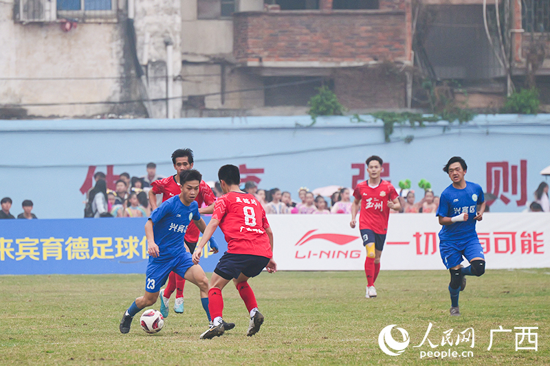 比赛现场。人民网 梁章晖摄