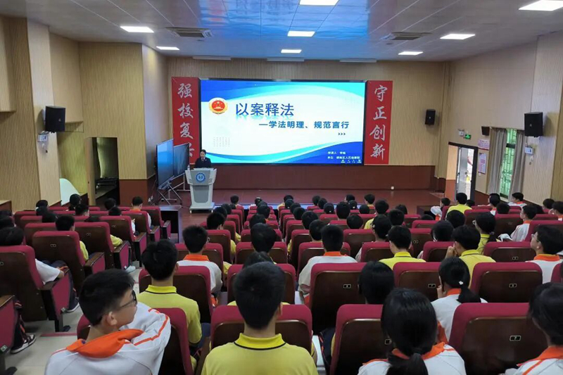 活动现场。柳南区检察院供图