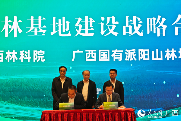签约现场。人民网记者 王勇摄